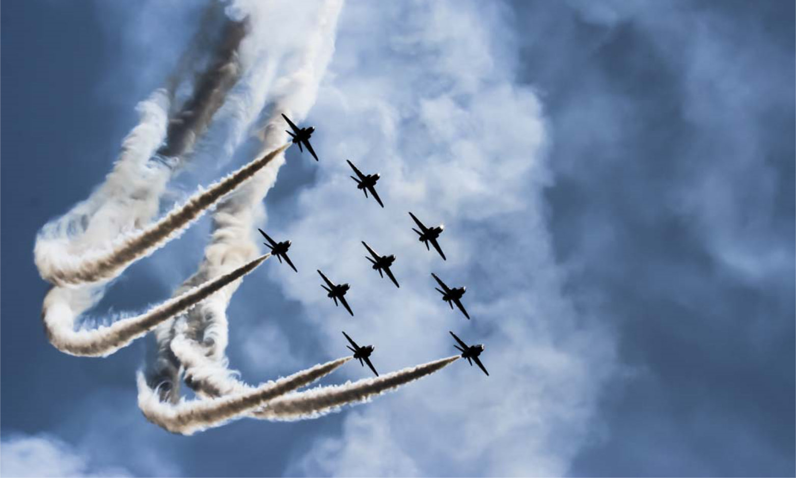Show of force jets